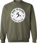 Crew Sweatshirt - Rise To Glory Invitational with Brody Malone 2027 (White)