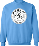 Crew Sweatshirt - Rise To Glory Invitational with Brody Malone 2027 (White)