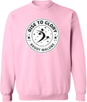Crew Sweatshirt - Rise To Glory Invitational with Brody Malone 2027 (White)