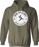 Hoodies - Rise To Glory Invitational with Brody Malone 2027 (White)