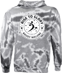 Tie-Dye Hoodies - Rise To Glory Invitational with Brody Malone 2027 (White)