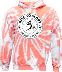Tie-Dye Hoodies - Rise To Glory Invitational with Brody Malone 2027 (White)