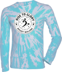 Tie-Dye Long Sleeves - Rise To Glory Invitational with Brody Malone 2027 (White)
