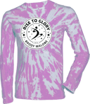 Tie-Dye Long Sleeves - Rise To Glory Invitational with Brody Malone 2027 (White)