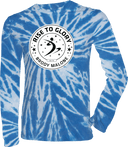 Tie-Dye Long Sleeves - Rise To Glory Invitational with Brody Malone 2027 (White)