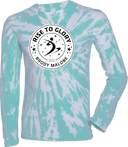 Tie-Dye Long Sleeves - Rise To Glory Invitational with Brody Malone 2027 (White)