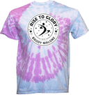 Tie-Dye Short Sleeves - Rise To Glory Invitational with Brody Malone 2027 (White)