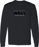 Long Sleeves - WAGS Tournament 2026 (Black, Wordmark with outline)