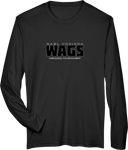 Performance Long Sleeves - WAGS Tournament 2026 (Black, Wordmark with outline)