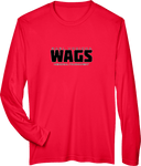 Performance Long Sleeves - WAGS Tournament 2026 (Black, Wordmark with outline)