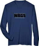 Performance Long Sleeves - WAGS Tournament 2026 (Black, Wordmark with outline)