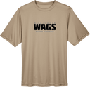 Performance Short Sleeves - WAGS Tournament 2026 (Black, Wordmark with outline)