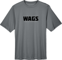 Performance Short Sleeves - WAGS Tournament 2026 (Black, Wordmark with outline)