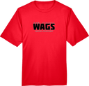 Performance Short Sleeves - WAGS Tournament 2026 (Black, Wordmark with outline)