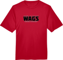Performance Short Sleeves - WAGS Tournament 2026 (Black, Wordmark with outline)