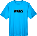 Performance Short Sleeves - WAGS Tournament 2026 (Black, Wordmark with outline)