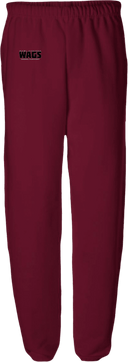 Sweatpants - WAGS Tournament 2026 (Black, Wordmark with outline)