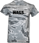Tie-Dye Short Sleeves - WAGS Tournament 2026 (Black, Wordmark with outline)