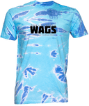 Tie-Dye Short Sleeves - WAGS Tournament 2026 (Black, Wordmark with outline)