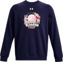 Under Armour Rival Fleece Crew - Apple Blossom Clash 2026