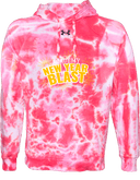 Under Armour Rival Fleece Hoodie Tie-Dye - Academy New Year Blast 2027 (Light)