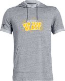 Under Armour Stadium Short Sleeve Hoodie - Academy New Year Blast 2027 (Light)