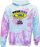 Tie-Dye Hoodies - Rush Fest 2026 (Black)