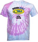 Tie-Dye Short Sleeves - Rush Fest 2026 (Black)