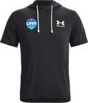 Under Armour Rival Terry Short-sleeve Hoodie - Boys UAA Session I 2026 (sky blue)