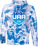 Under Armour Rival Fleece Hoodie Tie-Dye - Boys UAA Session I 2026 (sky blue)