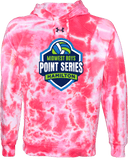 Under Armour Rival Fleece Hoodie Tie-Dye - Midwest Boys Point Series #1 - Hamilton 2026 (Blue & Green)