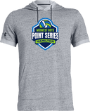 Under Armour Stadium Short Sleeve Hoodie - Midwest Boys Point Series #1 - Hamilton 2026 (Blue & Green)