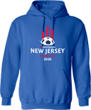Hoodies - USYS NJ State Cup 2026 (White & Red)