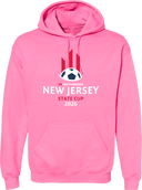 Hoodies - USYS NJ State Cup 2026 (White & Red)