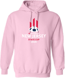 Hoodies - USYS NJ State Cup 2026 (White & Red)