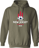 Hoodies - USYS NJ State Cup 2026 (White & Red)