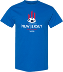 Short Sleeves - USYS NJ State Cup 2026 (White & Red)