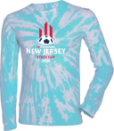 Tie-Dye Long Sleeves - USYS NJ State Cup 2026 (White & Red)