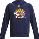Under Armour Rival Fleece Hoodie - Laxconsin Summer Kickoff 2026 - White