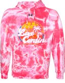 Under Armour Rival Fleece Hoodie Tie-Dye - Laxconsin Summer Kickoff 2026 - White