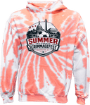 Tie-Dye Hoodies - Summer Breakout Scrimmagefest 2026 (Black & Red)