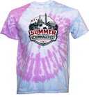 Tie-Dye Short Sleeves - Summer Breakout Scrimmagefest 2026 (Black & Red)
