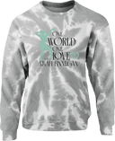 Crew Sweatshirt - One World One Love with Aleah Finnegan (KS) 2026