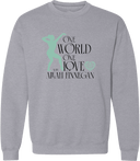 Crew Sweatshirt - One World One Love with Aleah Finnegan (KS) 2026