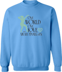 Crew Sweatshirt - One World One Love with Aleah Finnegan (KS) 2026