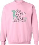 Crew Sweatshirt - One World One Love with Aleah Finnegan (KS) 2026