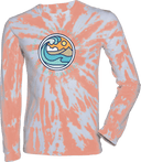 Tie-Dye Long Sleeves - Sunshine State Championships AAU Grand Prix 2026 (Turquoise text)