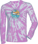 Tie-Dye Long Sleeves - Sunshine State Championships AAU Grand Prix 2026 (Turquoise text)
