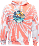 Tie-Dye Hoodies - Sunshine State Championships AAU Grand Prix 2026 (Turquoise text)