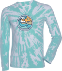 Tie-Dye Long Sleeves - Sunshine State Championships AAU Grand Prix 2026 (Turquoise text)